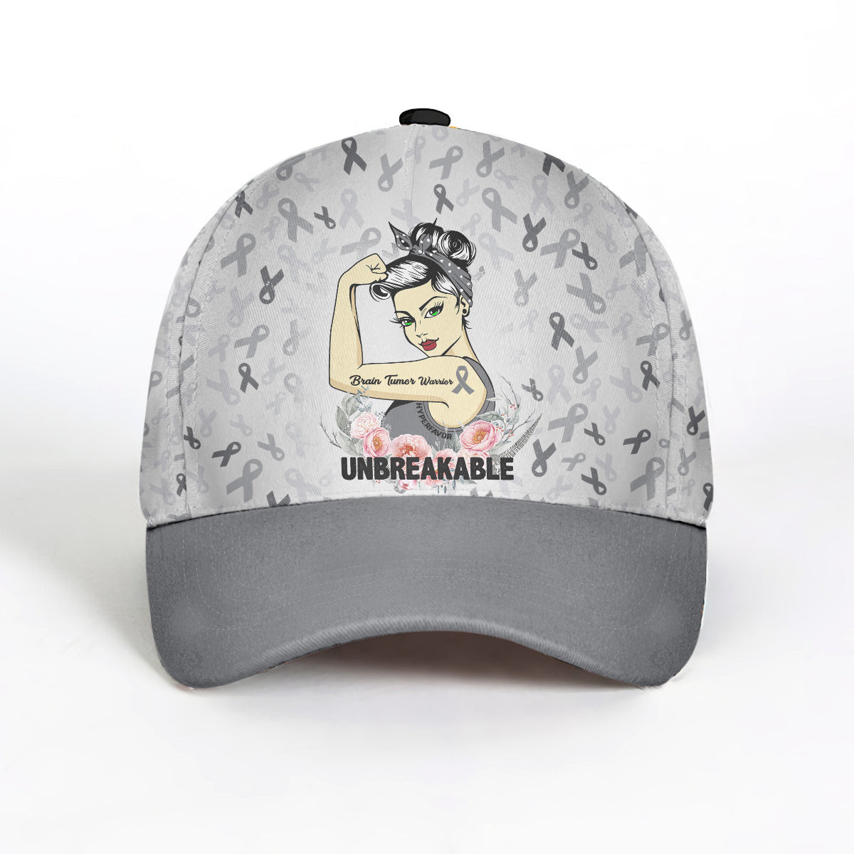 Brain Tumor Awareness Warrior Cap