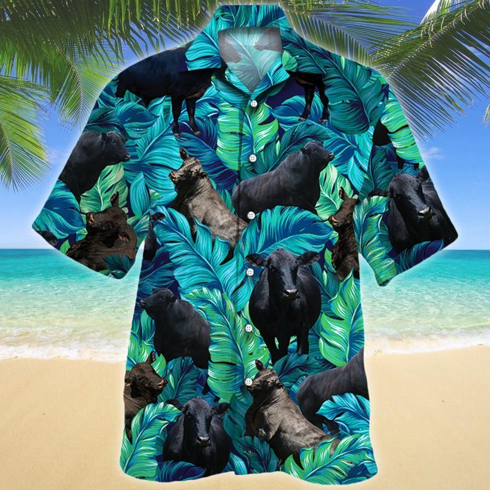 Brangus Cattle Lovers Aloha Hawaiian Shirt Colorful Short Sleeve Summer Beach Casual Shirt For Men And Women