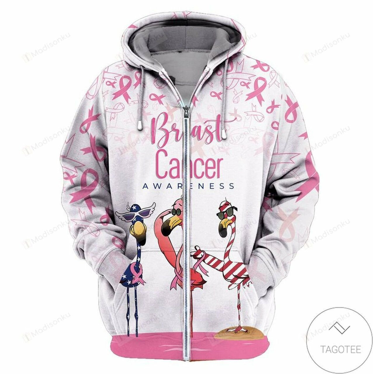 Breast Cancer Awareness 3d All Over Print Hoodie