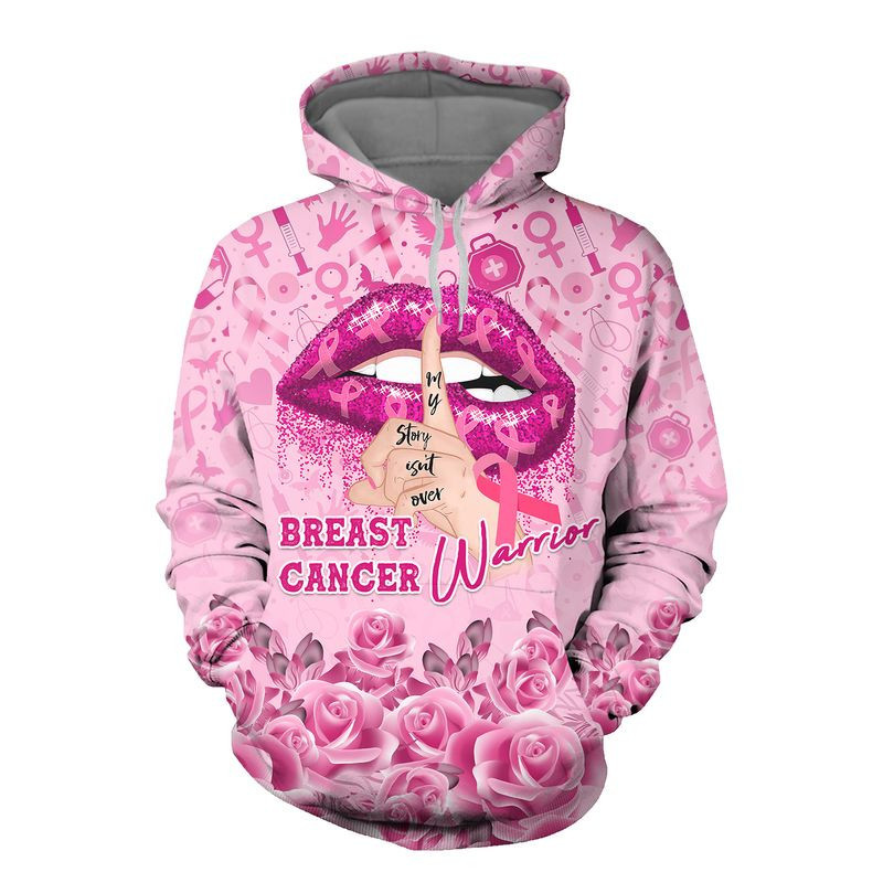 Breast Cancer Warrior My Story Isn?? Over 3D Shirt