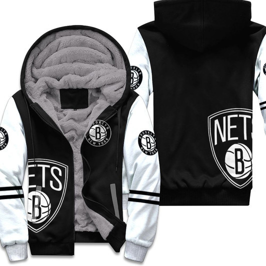 Brooklyn Nets 3D Polo Shirt 3D Fleece Hoodie