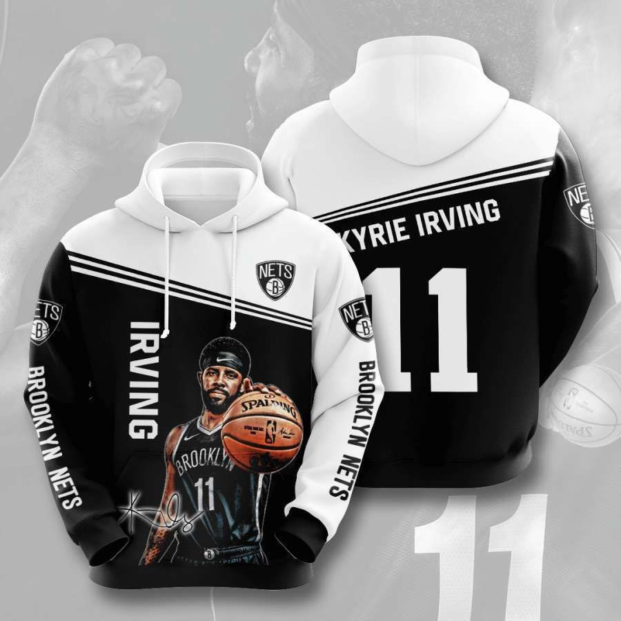 Brooklyn Nets No247 Custom Hoodie 3D All Over Print