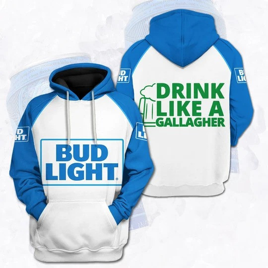 Bud Light St Patrick Days 3D Hoodie