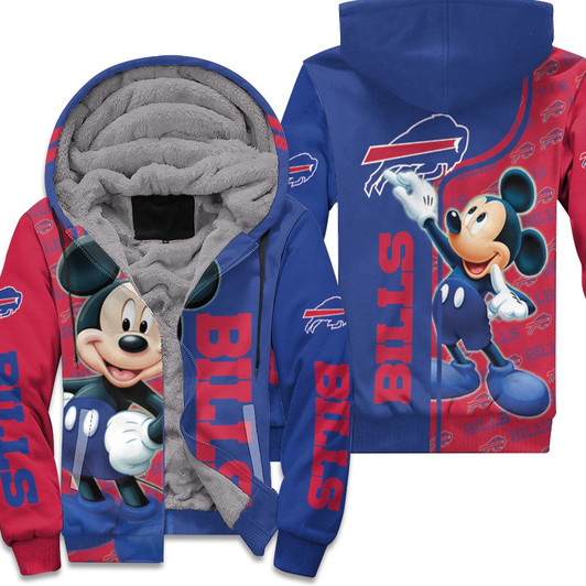 Buffalo Bills 3D Fleece Hoodie