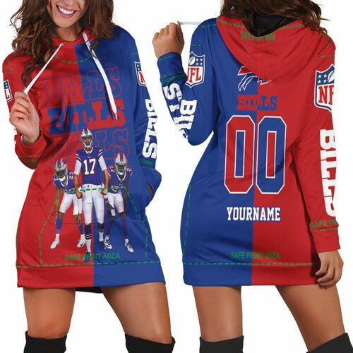 Buffalo Bills Afc East Division Champions 2020 Personalized Hoodie Dress Sweater Dress Sweatshirt Dress