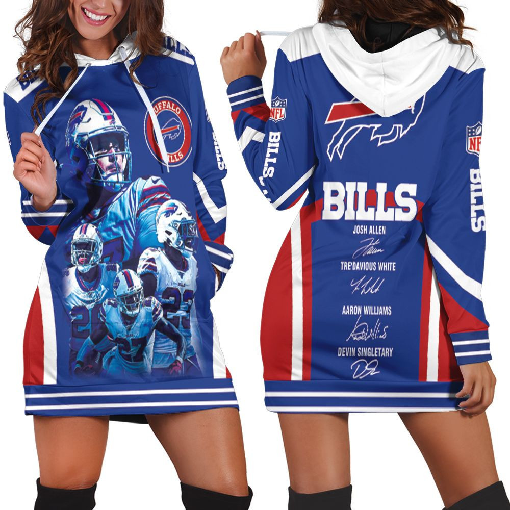 Buffalo Bills Afc East Division Champions Hoodie Dress Sweater Dress Sweatshirt Dress