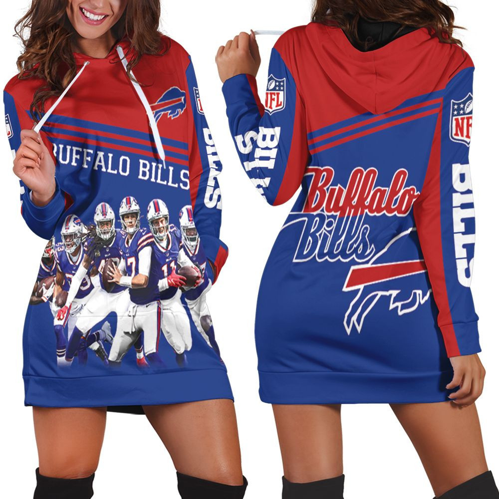 Buffalo Bills Afc East Division Champs Hoodie Dress Sweater Dress Sweatshirt Dress