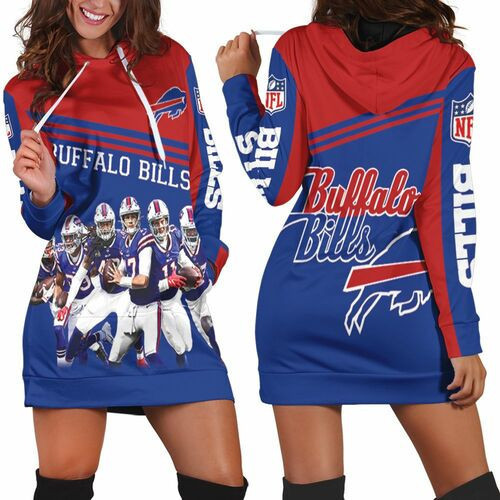 Buffalo Bills Afc East Division Champs Hoodie Dress Sweater Dress Sweatshirt Dress