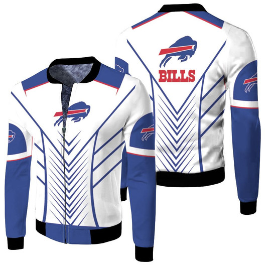 Buffalo Bills Football Lover Fleece Bomber Jacket