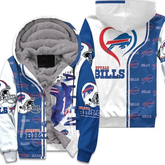 Buffalo Bills John Allen 2020 Afc East Champions Fleece Hoodie