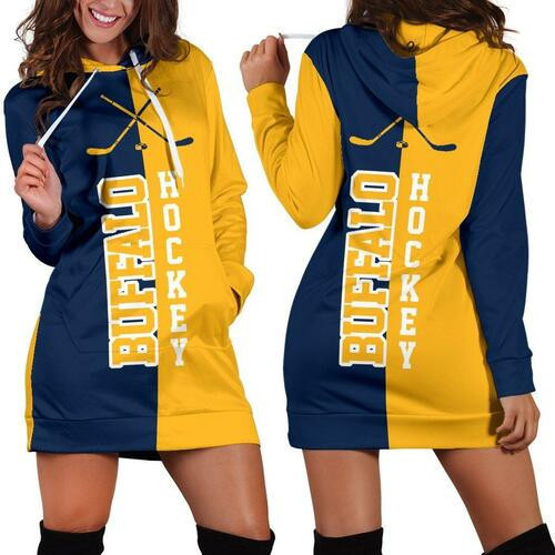 Buffalo Hoodie Dress Sweater Dress Sweatshirt Dress 3d All Over Print For Women Hoodie