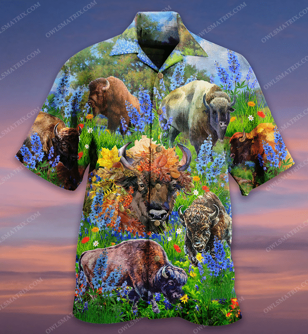 Buffalo Love Animals Limited Edition - Hawaiian Shirt - Hawaiian Shirt For Men