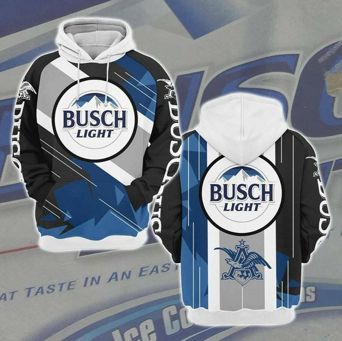 Busch Light Beer Hoodie 3D All Over Prints Size S