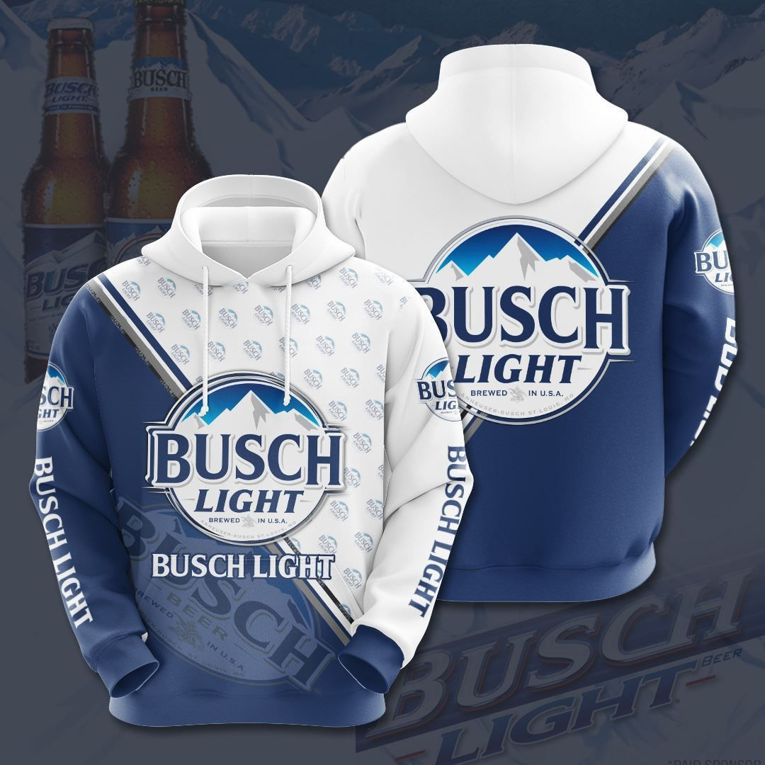 Busch Light No282 Custom Hoodie 3D All Over Print