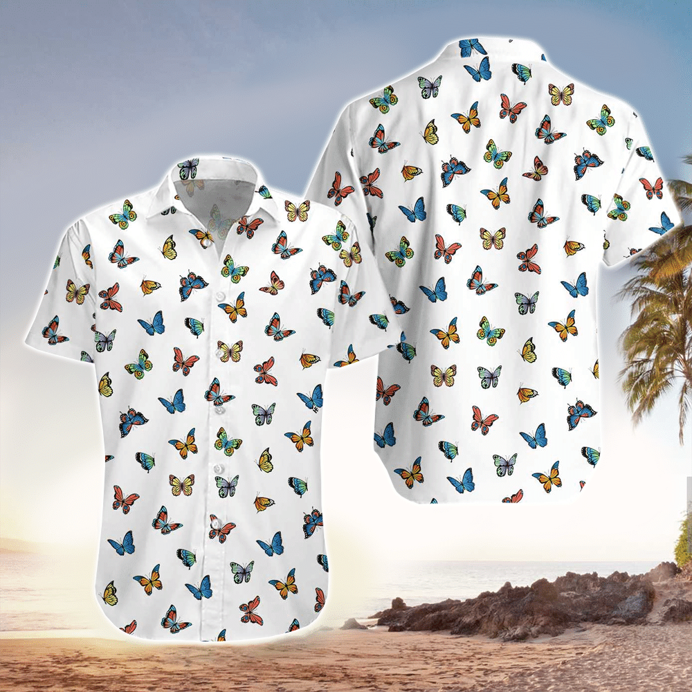 Butterflies Hawaiian Shirt Perfect Gift Ideas For Butterflies Lover Shirt for Men and Women