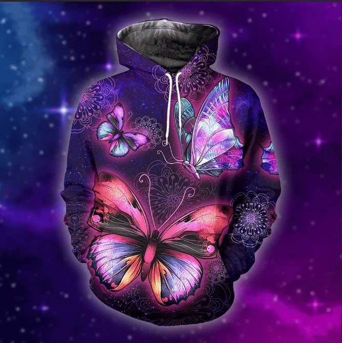 Butterfly 3D All Over Print | Hoodie | For Men & Women | Fu