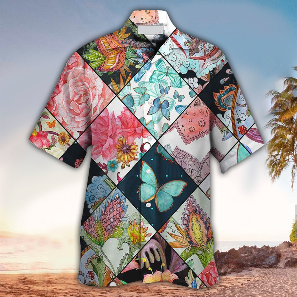 Butterfly Hawaiian Shirt Butterfly Shirt For Butterfly Lover Shirt For Men and Women