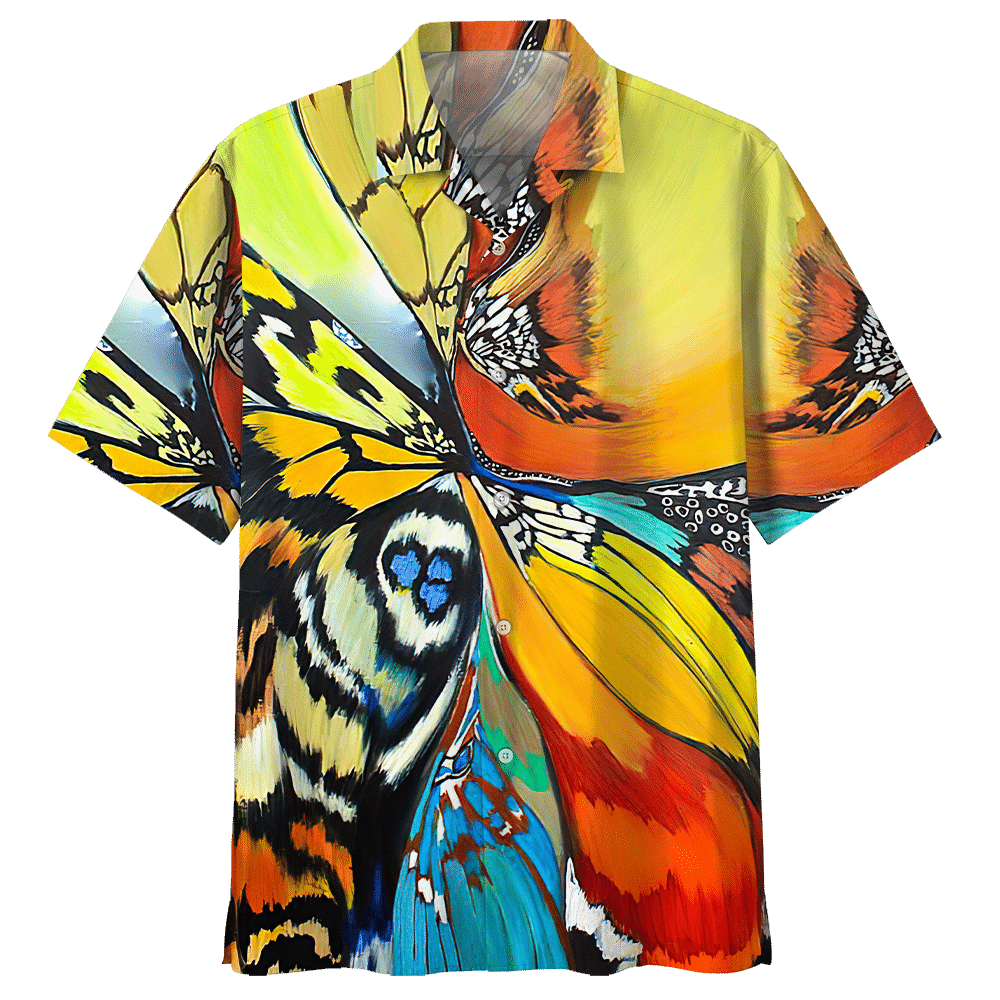 Butterfly Hawaiian Shirt - Hawaiian Shirt For Men, Hawaiian Shirt For Women, Aloha Shirt