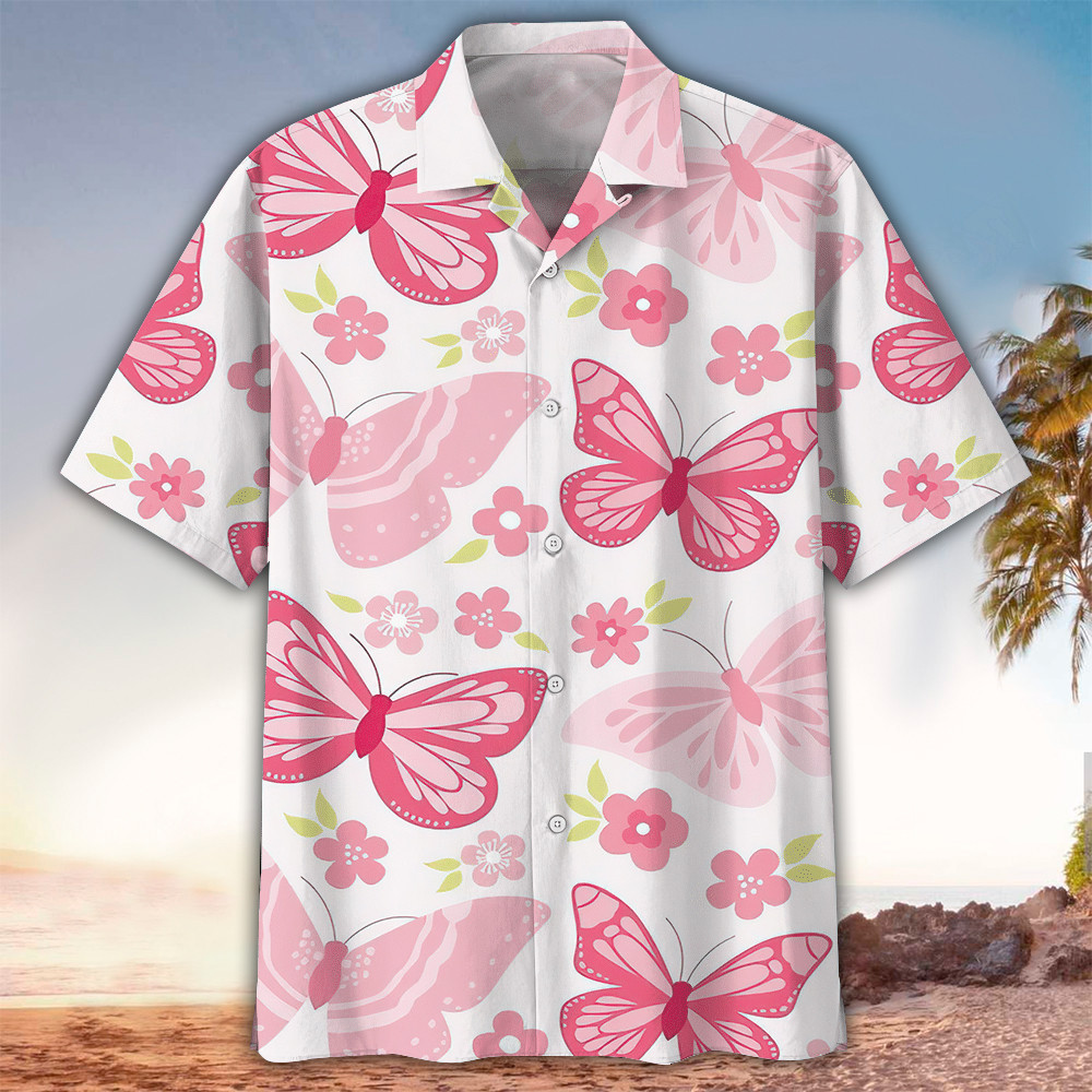 Butterfly Hawaiian Shirt Perfect Butterfly Clothing Shirt For Men and Women