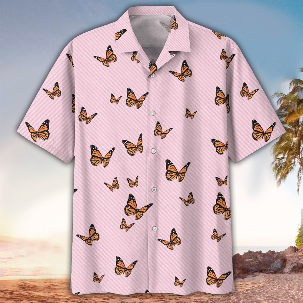 Butterfly Hawaiian Shirt Perfect Butterfly Clothing Shirt For Men and Women