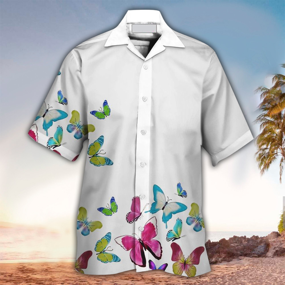 Butterfly Hawaiian Shirt Perfect Gift Ideas For Butterfly Lover Shirt For Men and Women