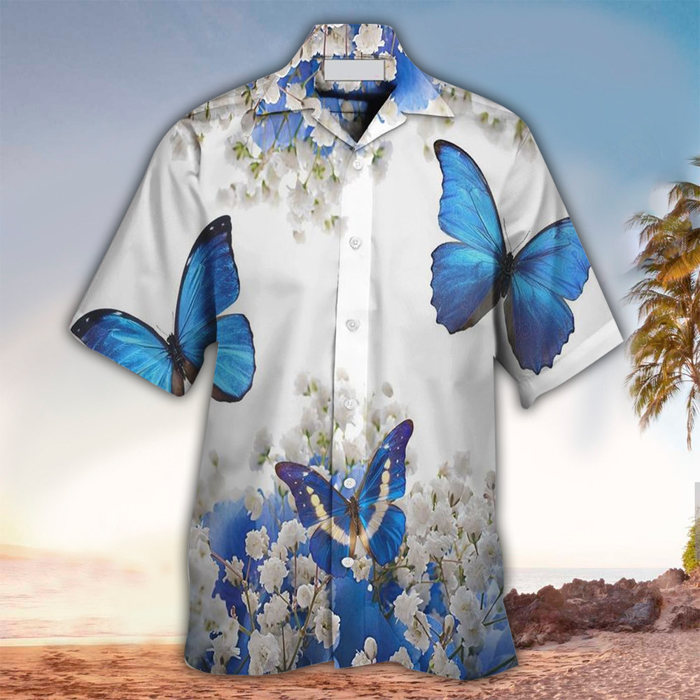 Butterfly Hawaiian Shirt Perfect Gift Ideas For Butterfly Lover Shirt For Men and Women