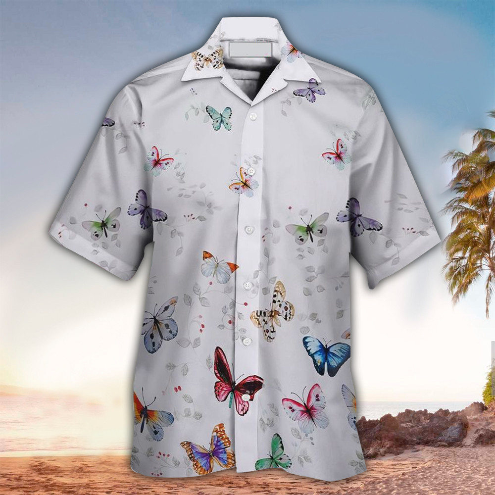 Butterfly Hawaiian Shirt Perfect Gift Ideas For Butterfly Lover Shirt For Men and Women