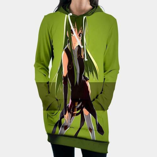 C C Green Hooded Dress Code Geass 3d Hoodie Dress Sweater Dress Sweatshirt Dress Hoodie