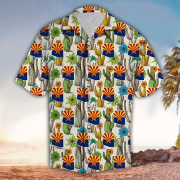 Cactus Aloha Shirt Perfect Hawaiian Shirt For Cactus Lover Shirt For Men and Women
