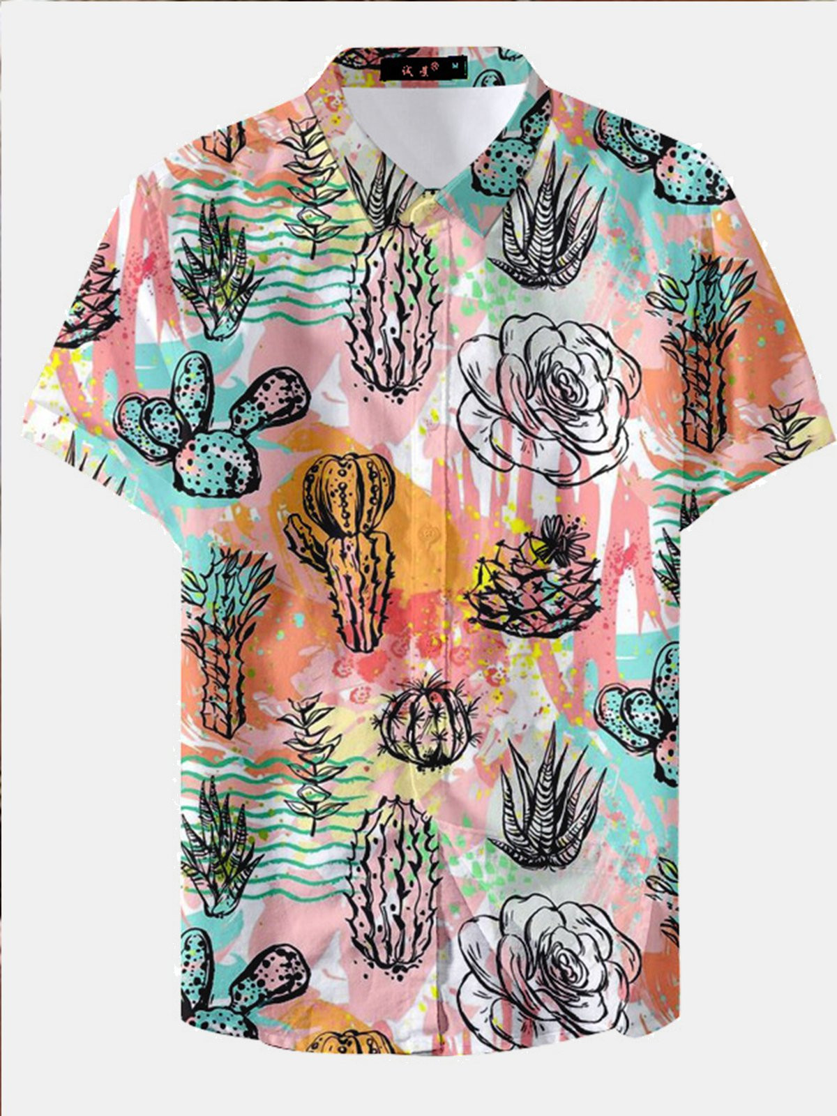 Cactus Summer Authentic Hawaiian Shirts For Men