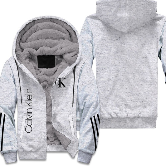 Calvin Klein Three Stripes 3D Fleece Hoodie