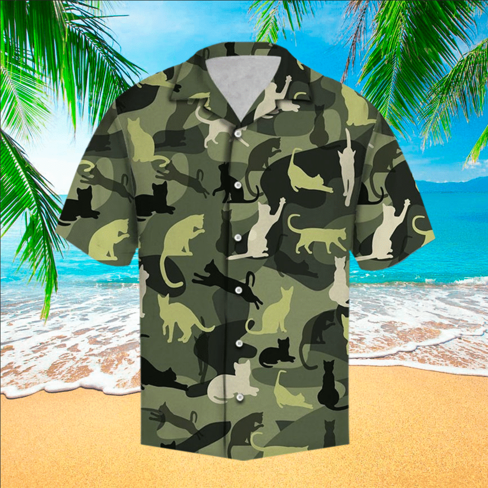 Camo Aloha Shirt Perfect Hawaiian Shirt For Camo Lover Shirt For Men and Women