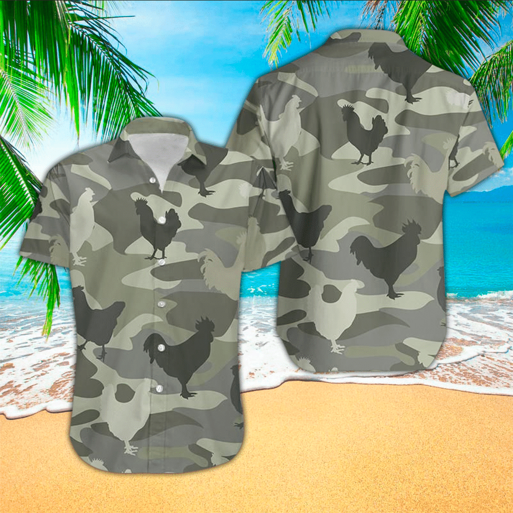 Camo Apparel Camo Button Up Shirt For Men and Women