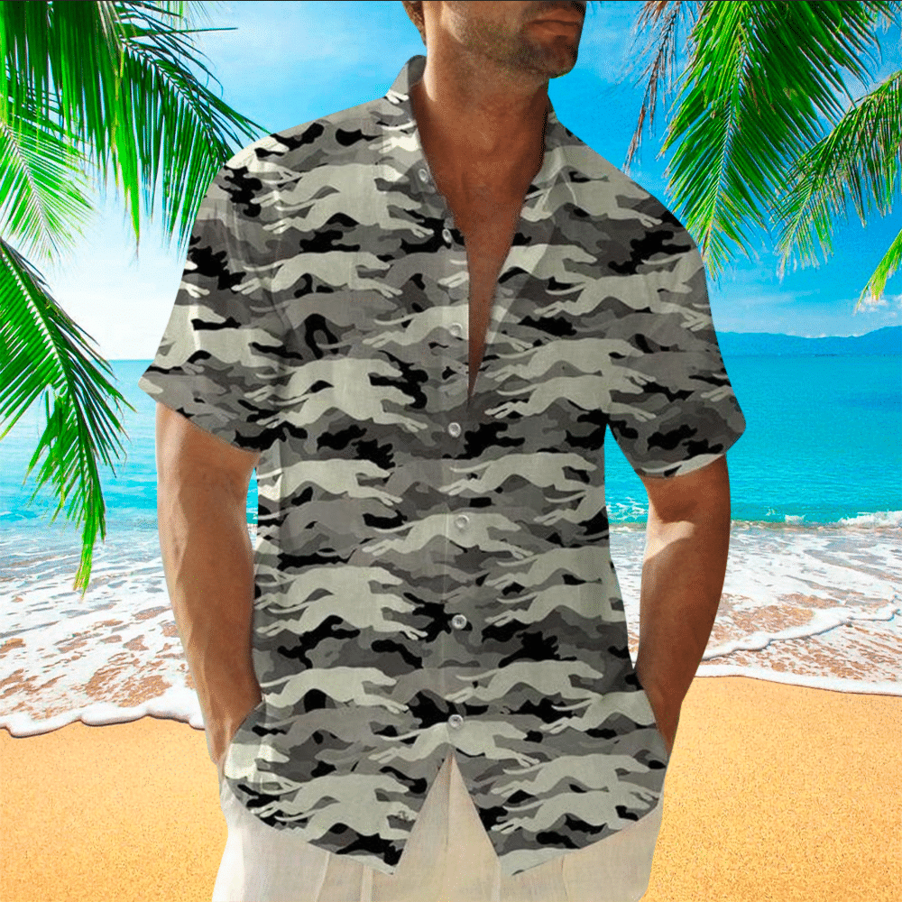 Camo Hawaiian Shirt Camo Lover Gifts Shirt For Men and Women