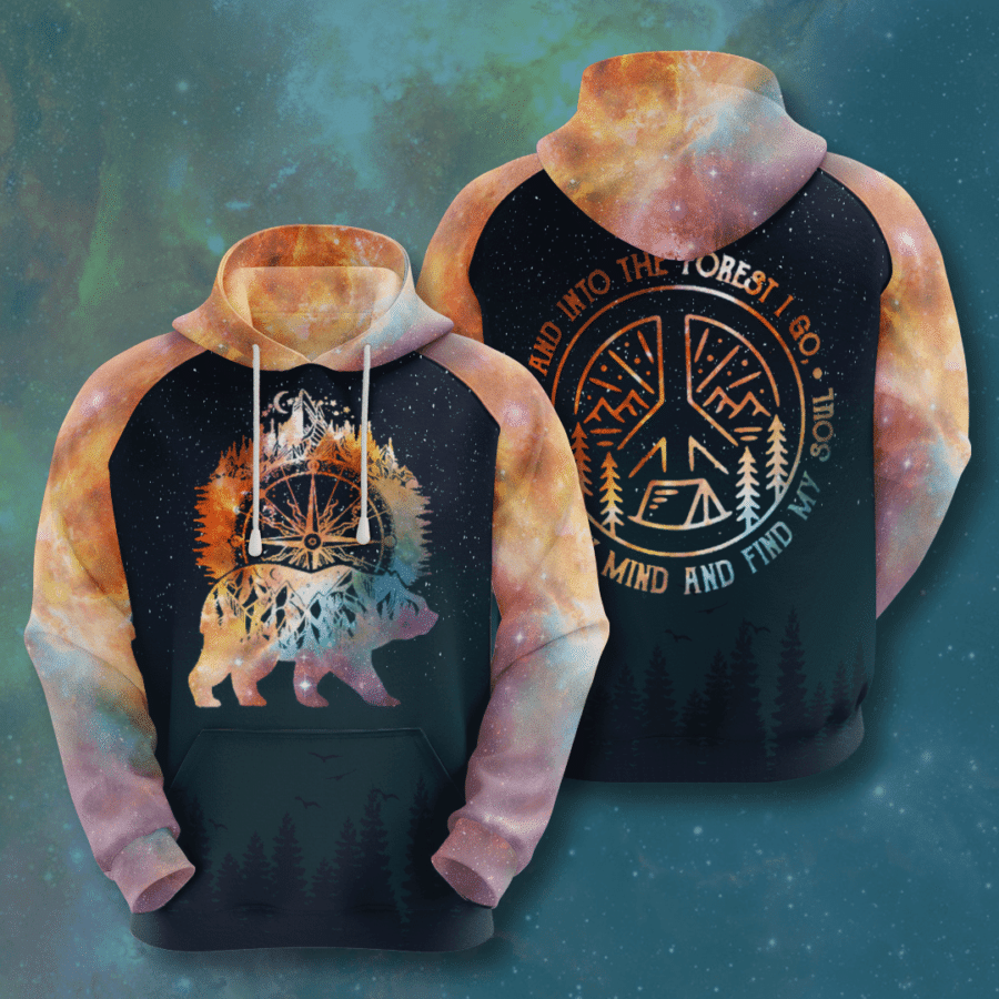 Camping 3D All Over Print Hoodie