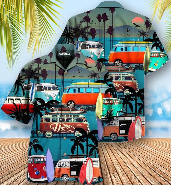 Camping Enjoy Your Vanlife Van Edition - Hawaiian Shirt - Hawaiian Shirt For Men