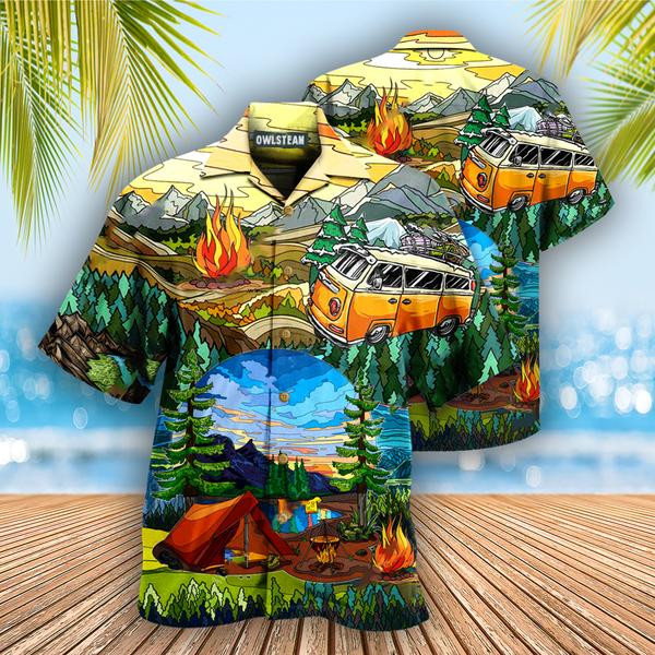 Camping Life Is Best Edition - Hawaiian Shirt - Hawaiian Shirt For Men