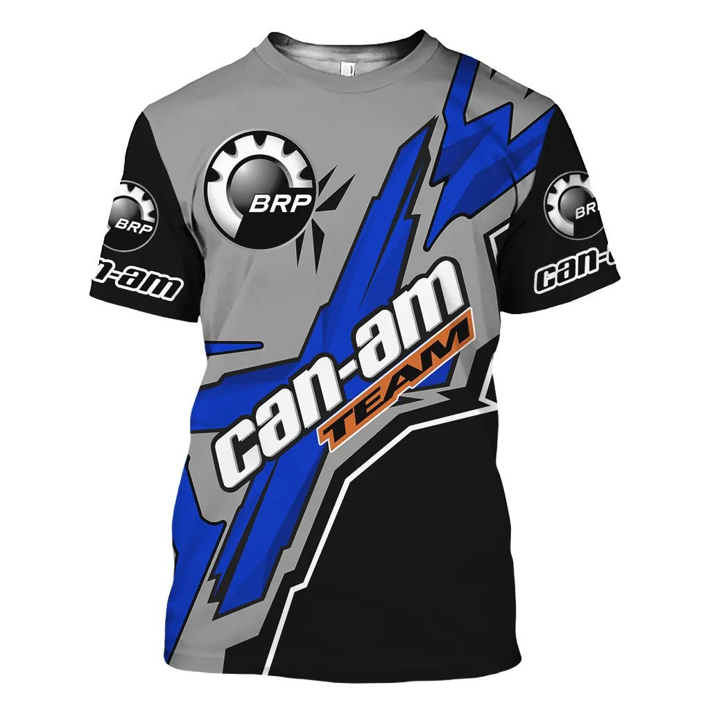 Can Am Off Road Blue 3D All Over Printed T Shirt