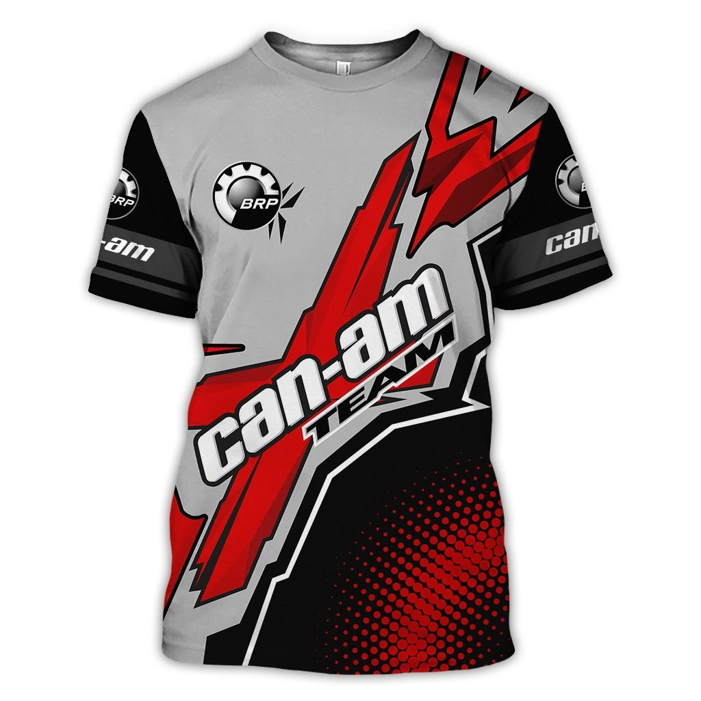 Can Am Off Road Red 3D All Over Printed T Shirt Ver4