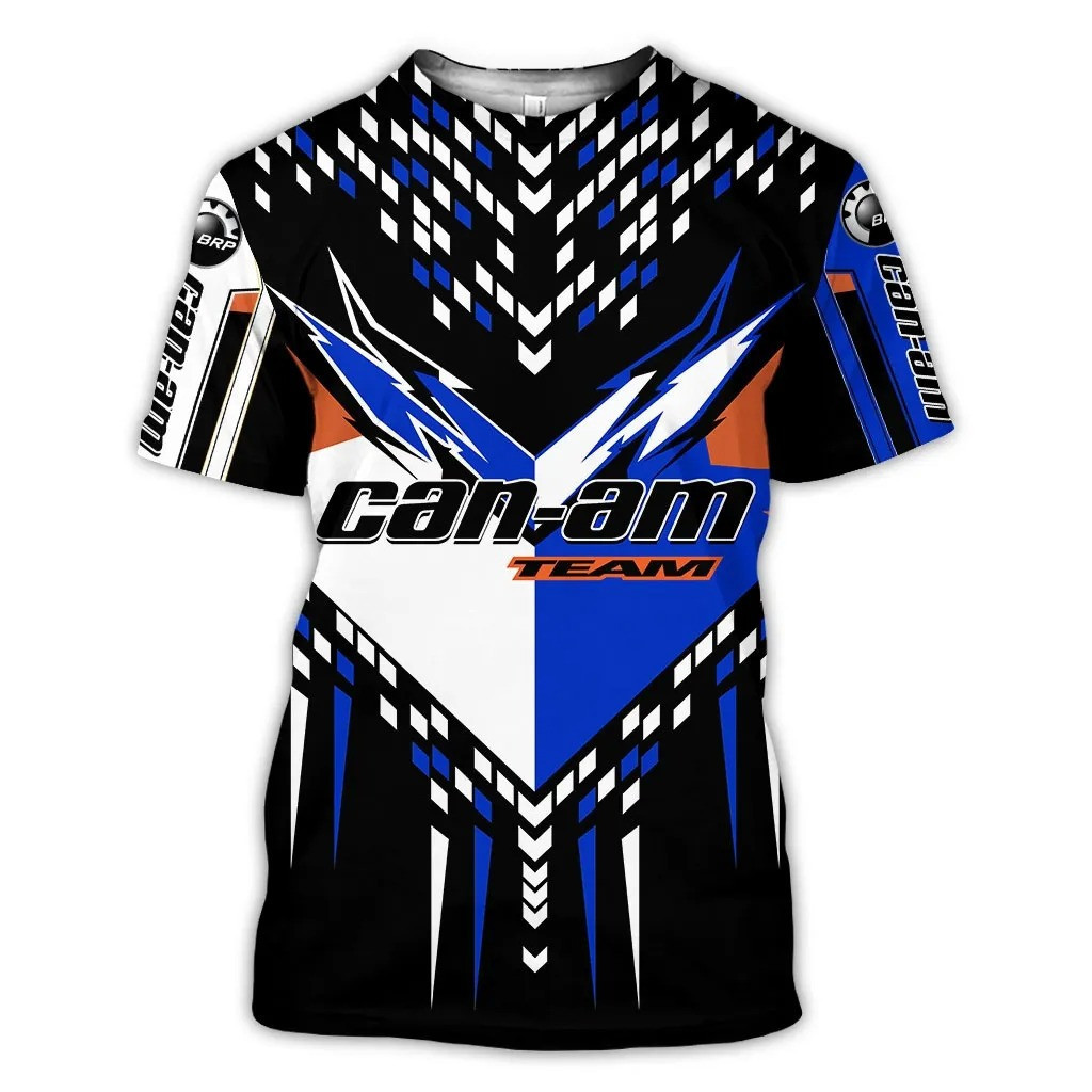 Can Am Team Off Road Blue 3D All Over Printed T Shirt