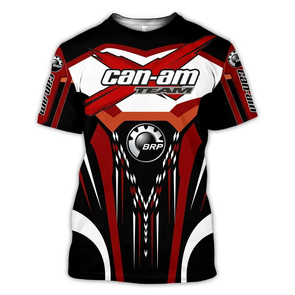 Can Am Team Red Off Road 3D All Over Printed T Shirt