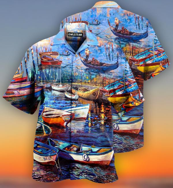 Canoe Life Is A Jouney Enjoy The Ride Limited Edition - Hawaiian Shirt - Hawaiian Shirt For Men