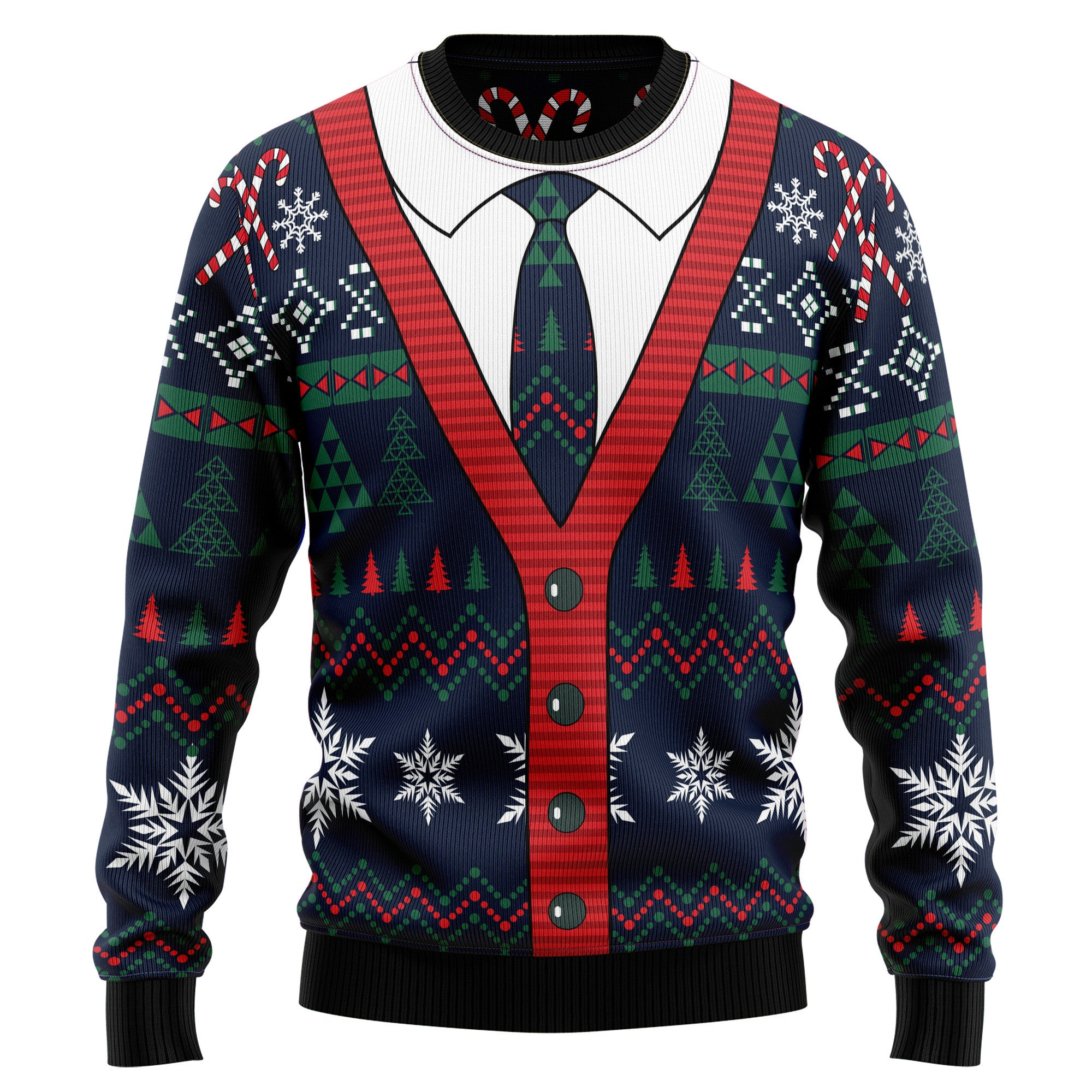 Cardigan Ugly Christmas Sweater