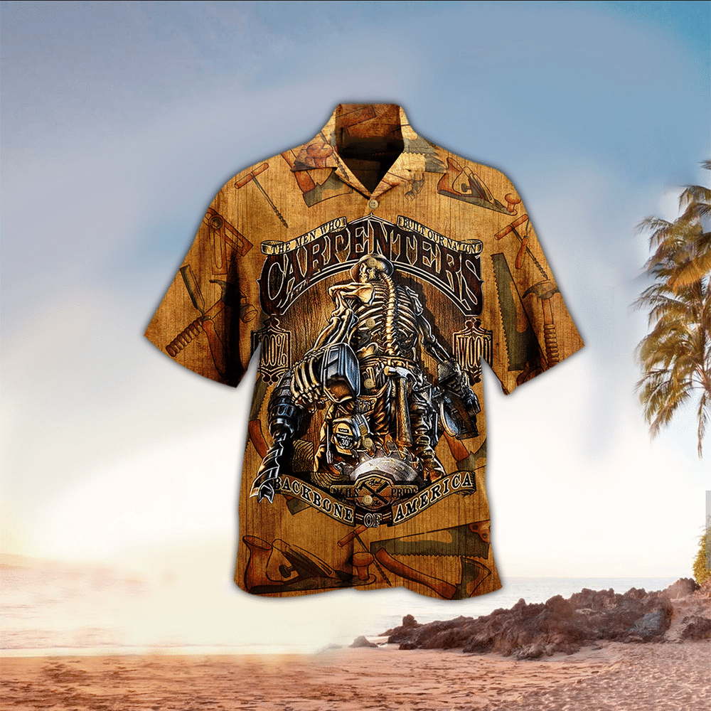 Carpenter Hawaiian Shirt Perfect Carpenter Clothing Shirt for Men and Women