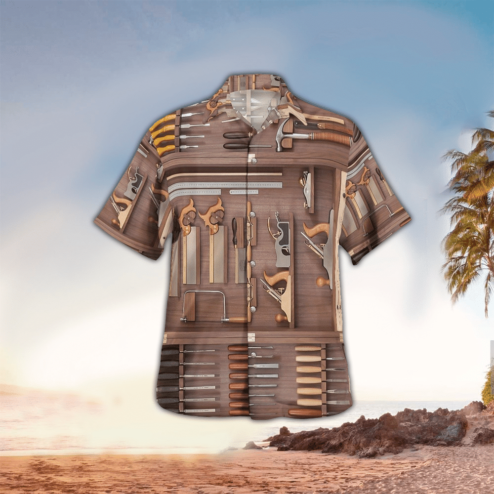 Carpenter Hawaiian Shirt Perfect Carpenter Clothing Shirt for Men and Women