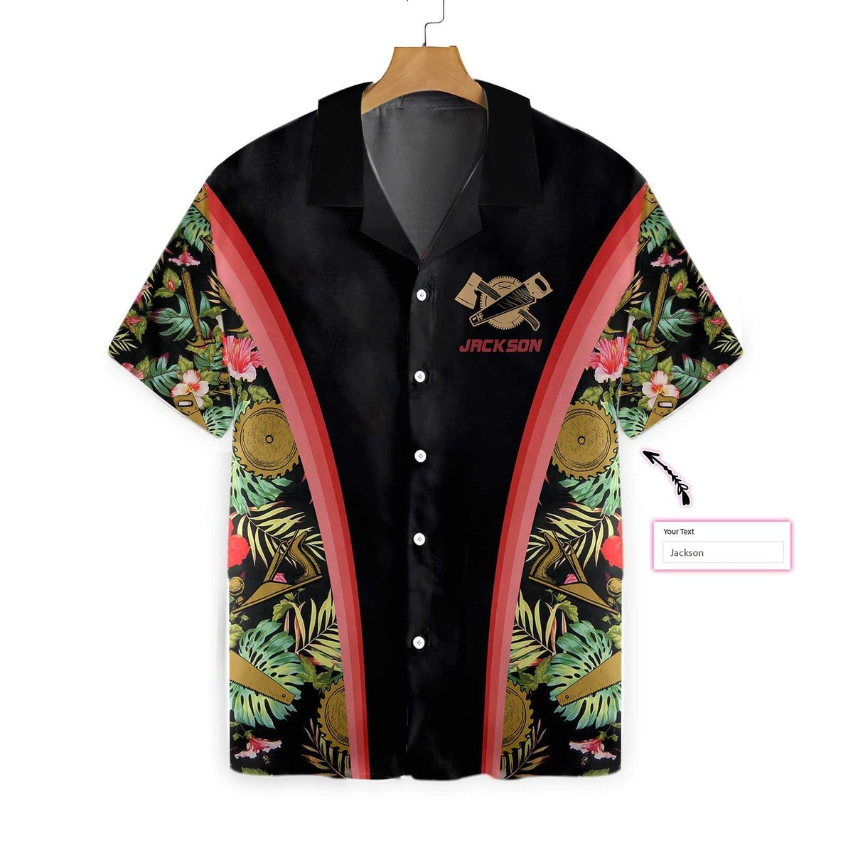 Carpenter Tropical Custom Hawaiian Shirt