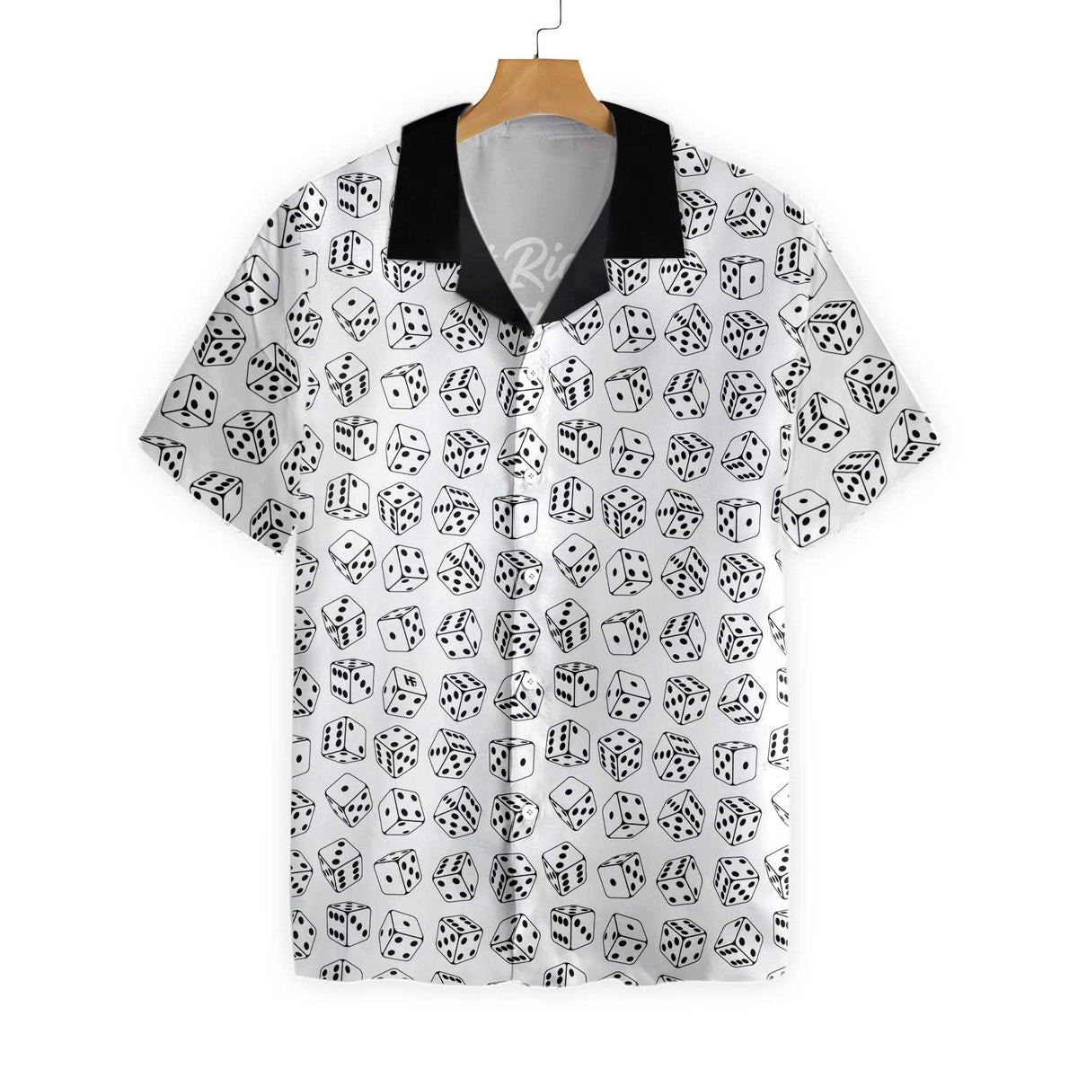 Casino Dice Pattern Get Rich Sooner Hawaiian Shirt