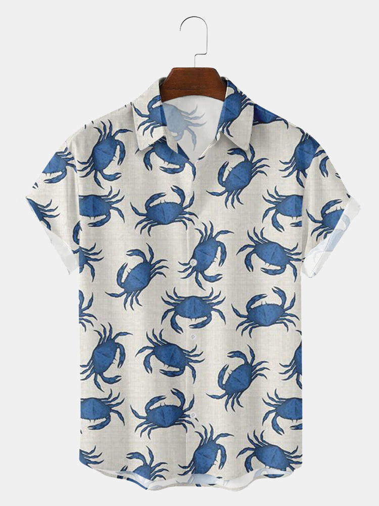 Casual Hawaiian Shirt Collar Hawaiian Shirts Summer Hawaiian