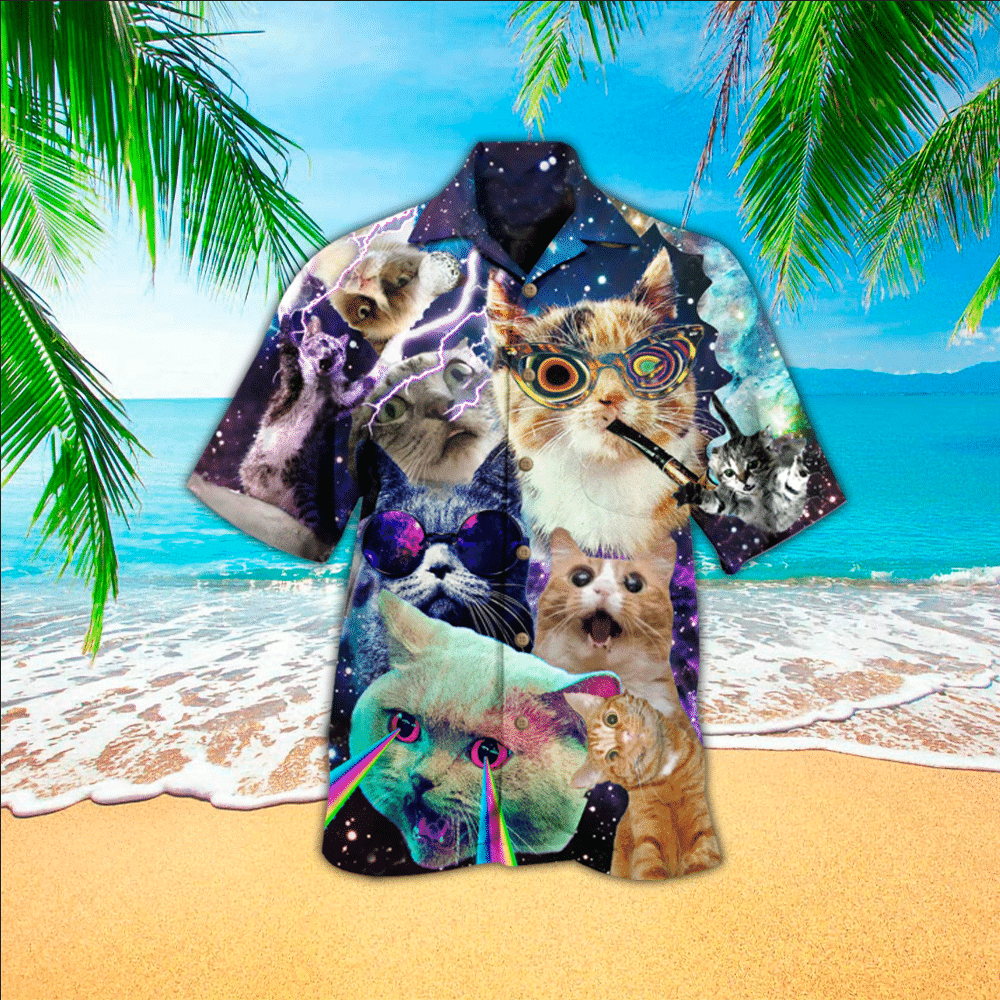 Cat Aloha Hawaii Shirt Perfect Hawaiian Shirt For Cat Lover Shirt for Men and Women