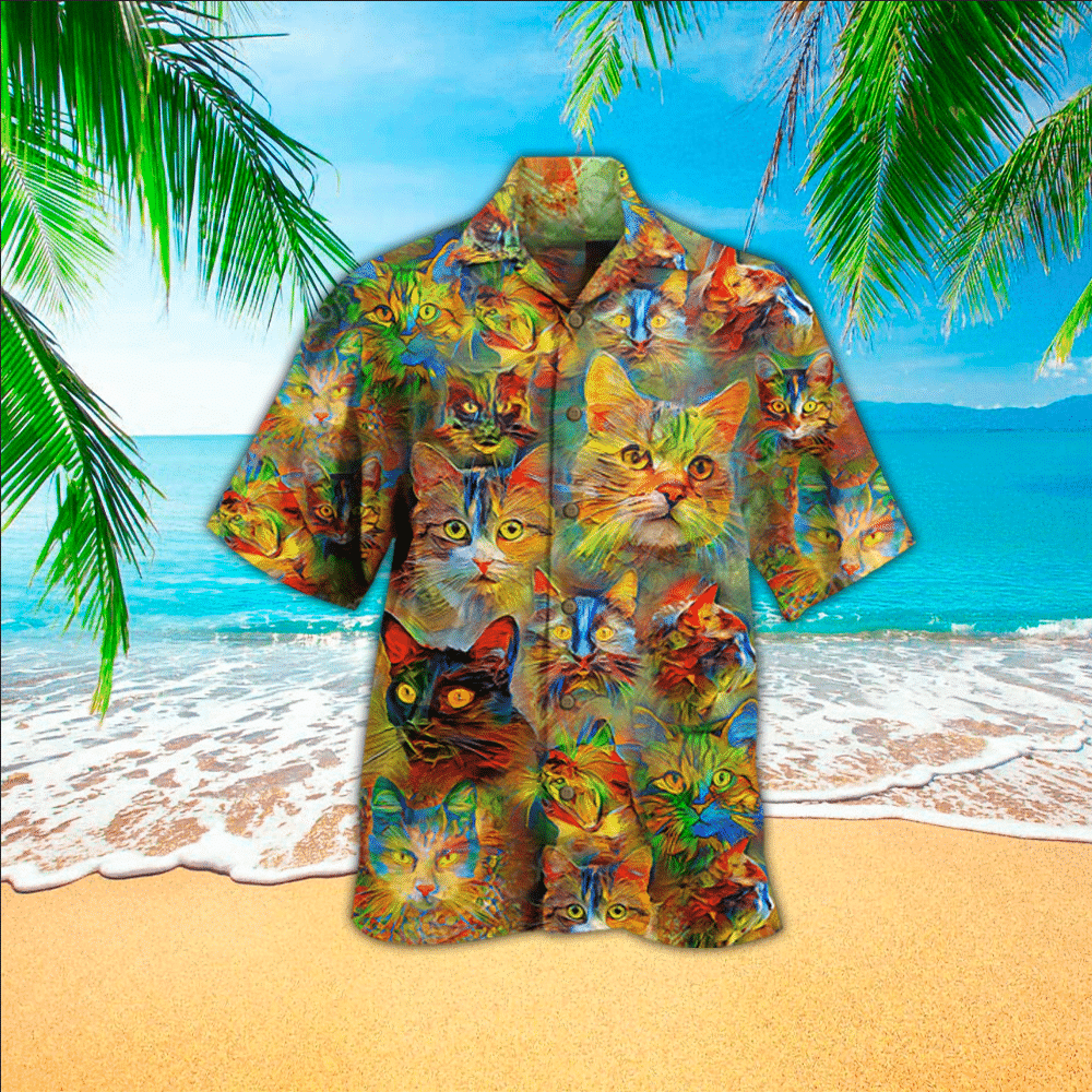 Cat Aloha Hawaii Shirt Perfect Hawaiian Shirt For Cat Lover Shirt for Men and Women